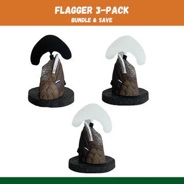 The Flagger 3 Pack - Motion Decoys, Decoys And Accessories, Air Boss Motion Decoys, , Outdoor Pro Shop, www.outdoor-pro-shop.com